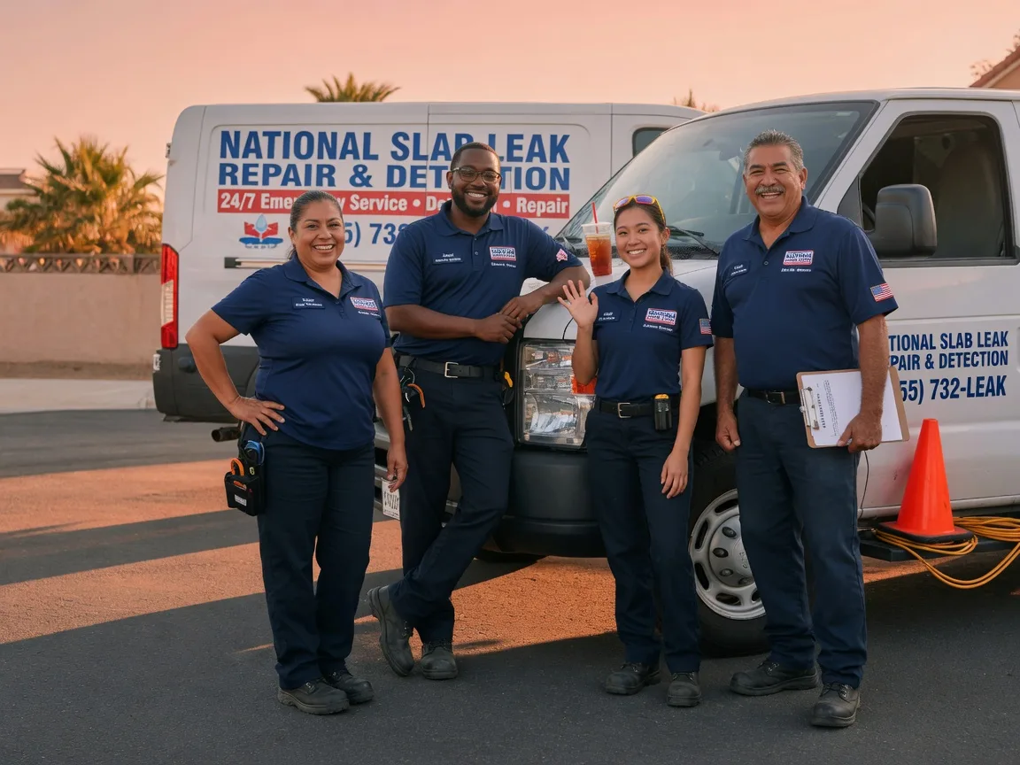 Slab Leak Detection company in Russell, IL